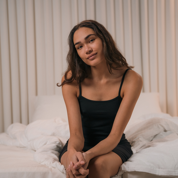 Black bamboo petticoat