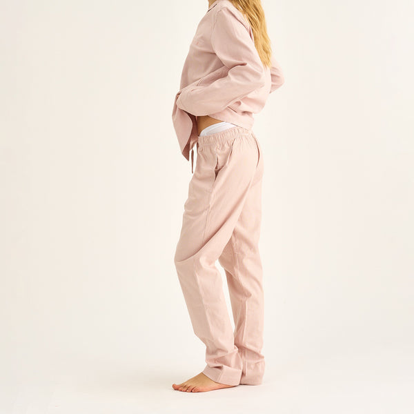 Striped bamboo night pants