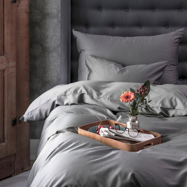 Enjoy bamboo bedding grey