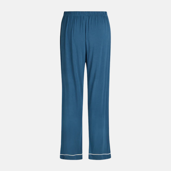 Joy bamboo night pants - dusty blue