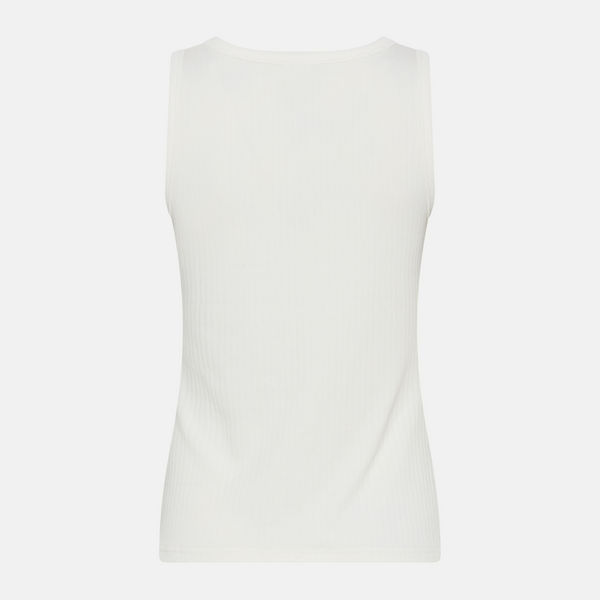 Anja bamboo tank top - white