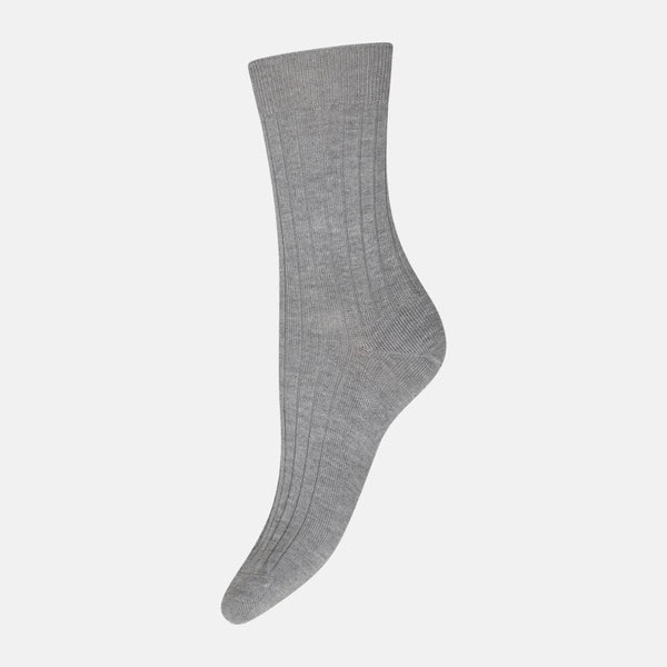 Gray bamboo socks