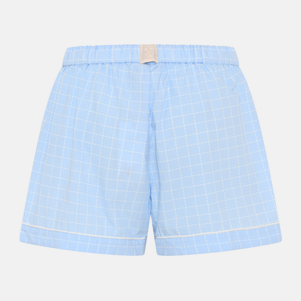 Katrina bamboo night shorts - light blue