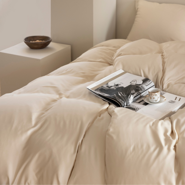 Enjoy bamboo bedding champagne