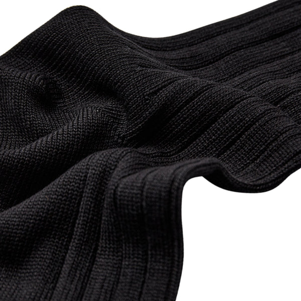 Black bamboo socks