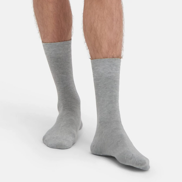 Beau bamboo socks - light grey 3 pack