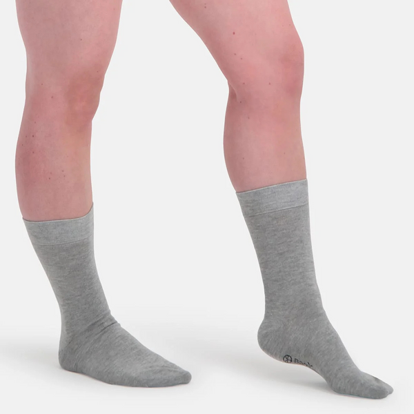 Beau bamboo socks - light grey 3 pack