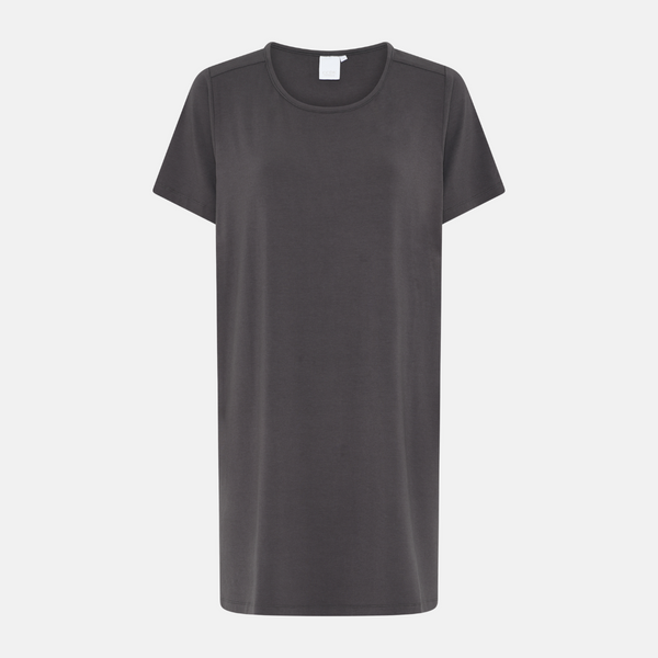 Bea short-sleeved bamboo nightgown - Pavement