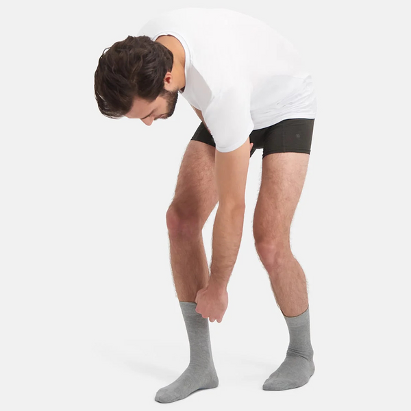Beau bamboo socks - light grey 3 pack