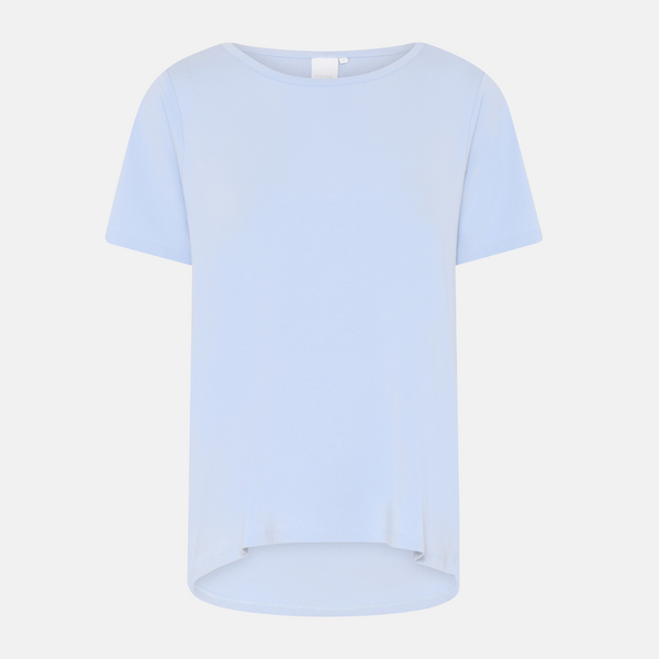 Bea short-sleeved bamboo T-shirt - Kentucky Blue
