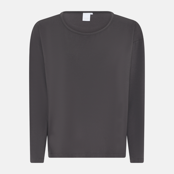 Britt long-sleeved bamboo T-shirt - Pavement