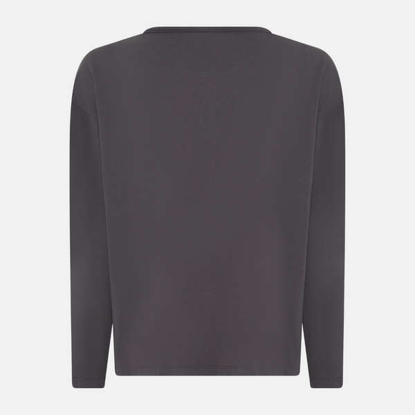 Britt long-sleeved bamboo T-shirt - Pavement