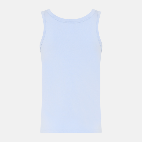 Ann Bamboo Tank Top - Kentucky Blue