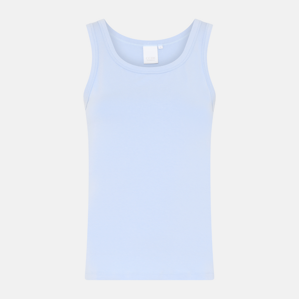 Ann Bamboo Tank Top - Kentucky Blue