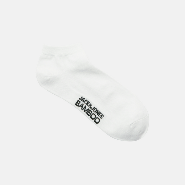 JACBASIC Bamboo ankle socks white 3 pack