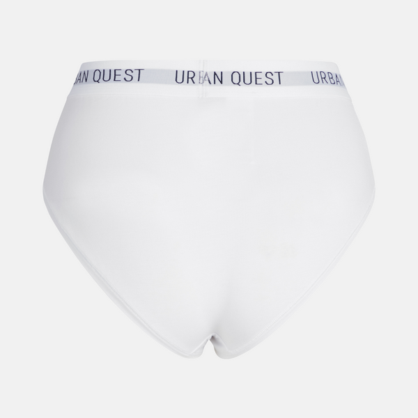 Bamboo maxi briefs - white