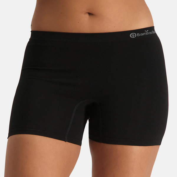 Selena bamboo boxer shorts - Black 2 pack