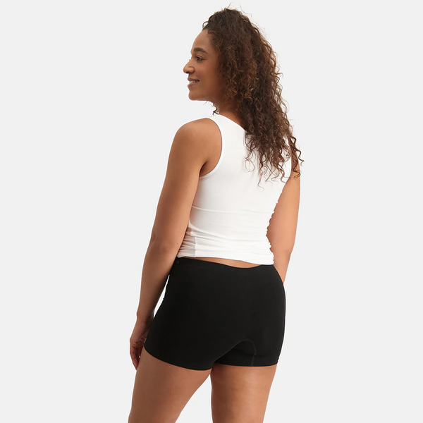Selena bamboo boxer shorts - Black 2 pack