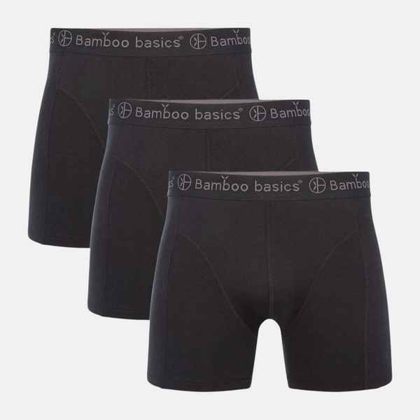 Rico bamboo briefs - black 3 pack
