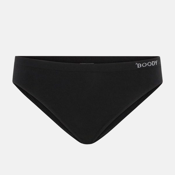 Black bamboo tai panties