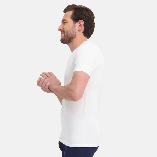 Winn bamboo slim fit T-shirt - White 2 pack