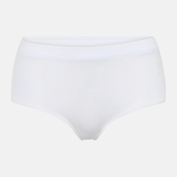 White bamboo maxi panties