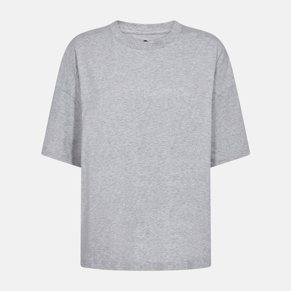 Lys grå bambus oversize T-shirt fra JBS of Denmark