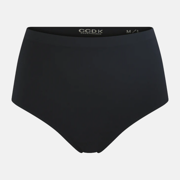 Black bamboo maxi panties
