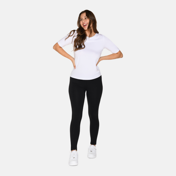 2-Pack Bamboo T-shirt in Slim Fit - White