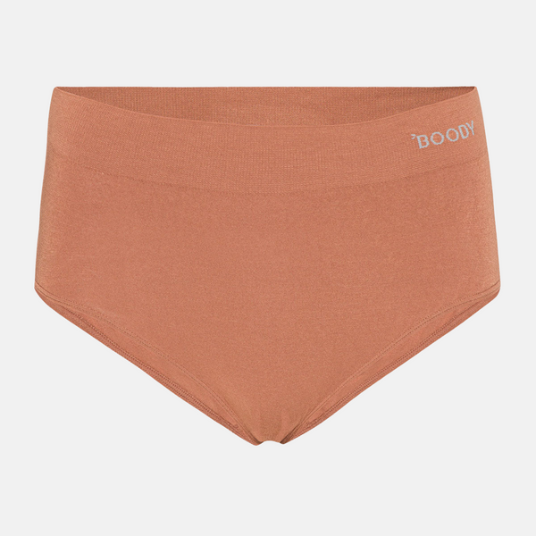 Tan nude bamboo maxi panties