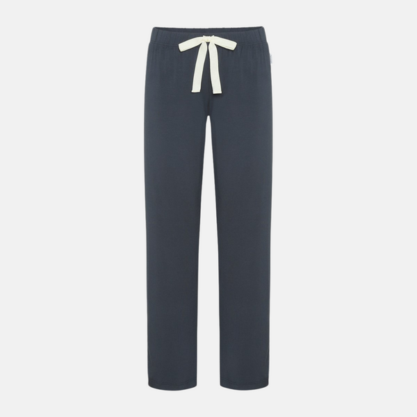 Dark grey bamboo night pants