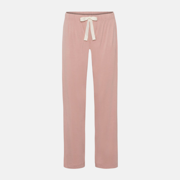 Pink bamboo night pants