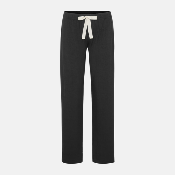 Black bamboo night pants