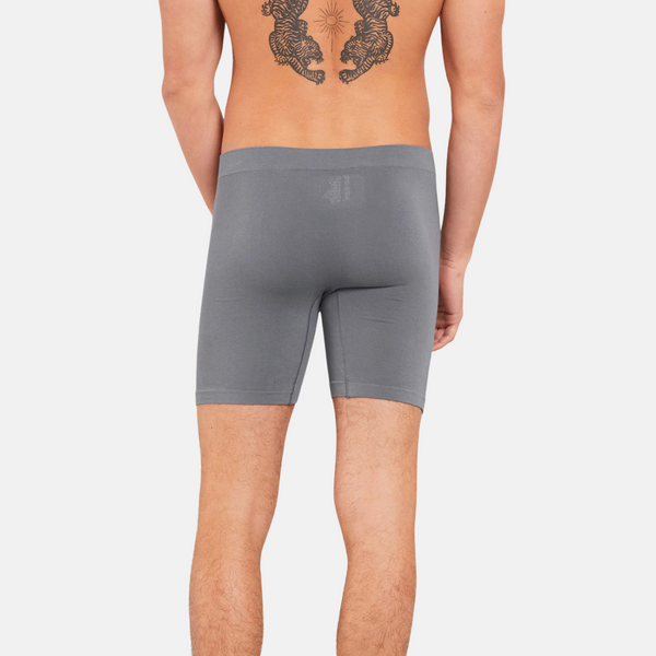 Original bamboo long-leg briefs dark grey