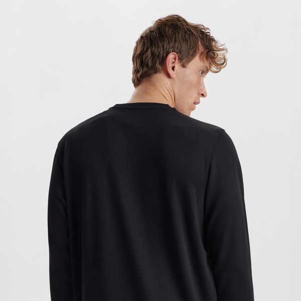 Black badge bamboo sweatshirt