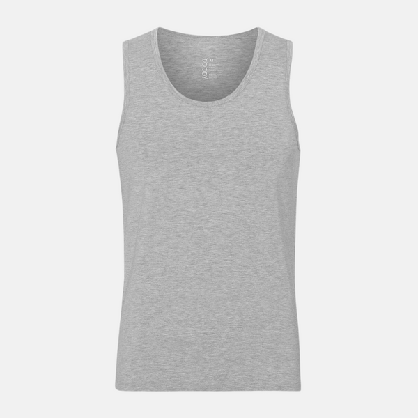 Bamboo tank top light grey