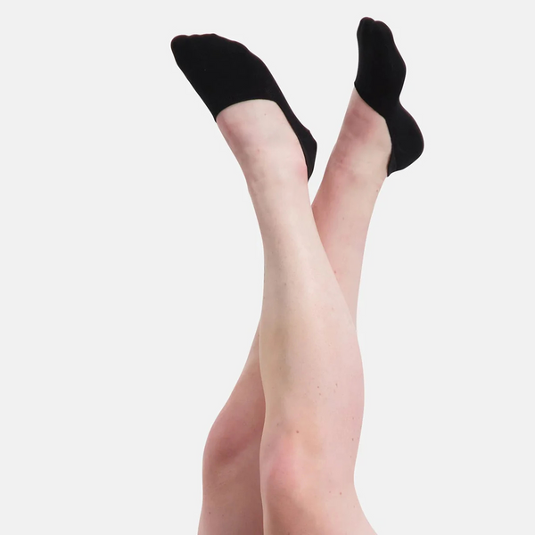 Mika Bamboo footies - Black 3 pack