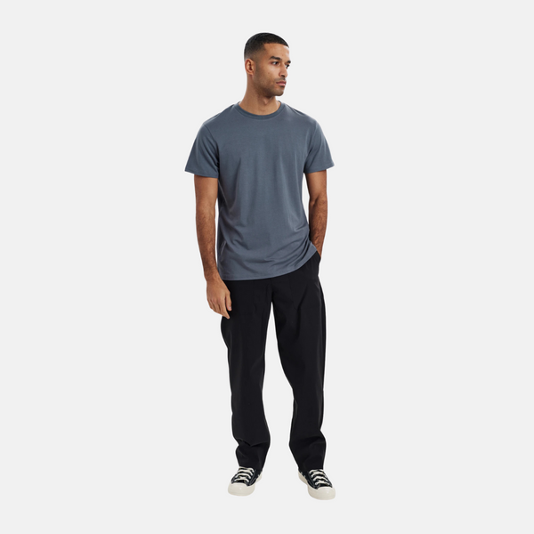 Grey bamboo r-neck T-shirt