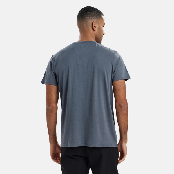 Grey bamboo r-neck T-shirt