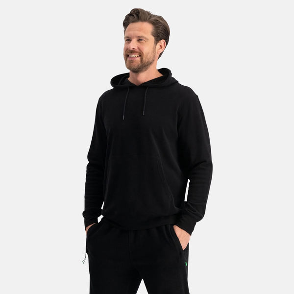 Boas bamboo hoodie black