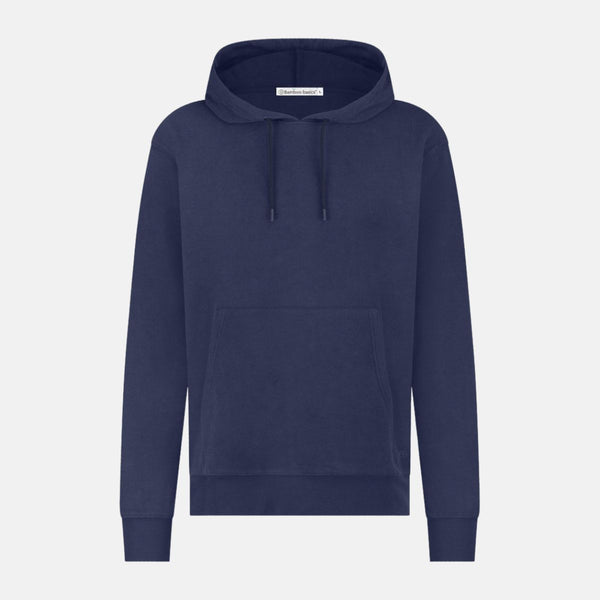 Navy bambus hoodie joggingsæt