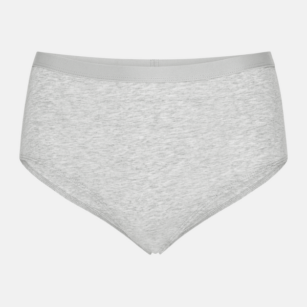 Grey bamboo maxi panties - 3 pack
