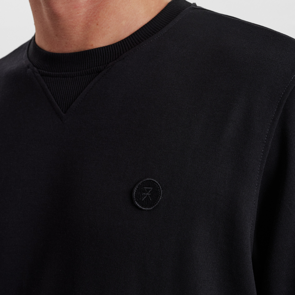 Black badge bamboo sweatshirt