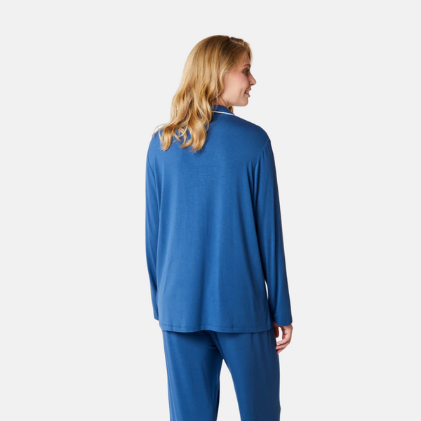 Joy bamboo nightshirt - dusty blue