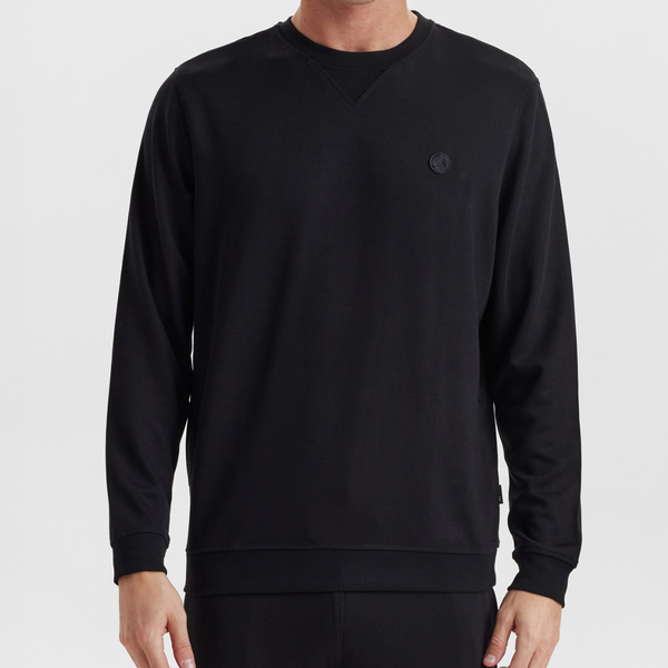 Black badge bamboo sweatshirt