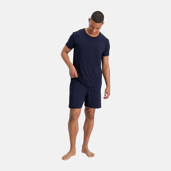 Nolan short sleeve pyjama set navy