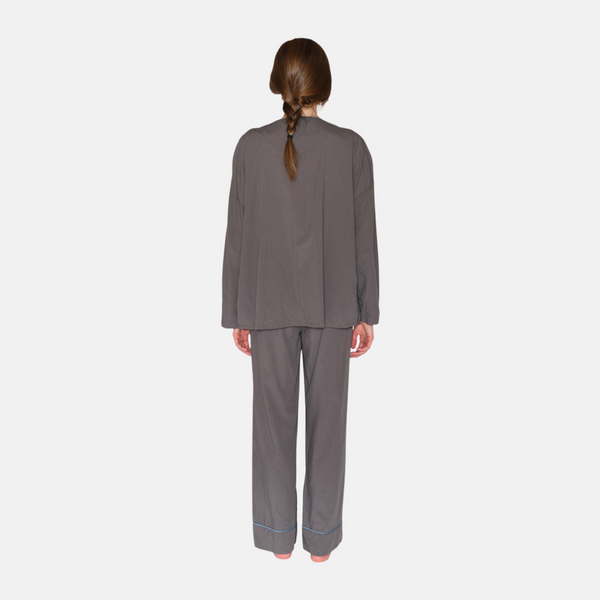 Marion bamboo nightgown - grey