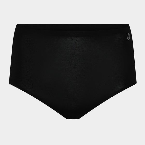 3 pack Bamboo maxi panties - black