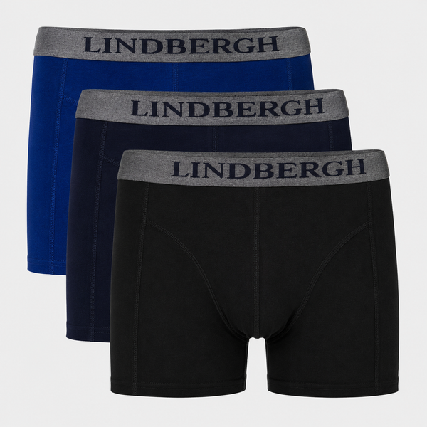 3 pack bamboo underwear in black/navy/blue