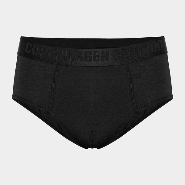 Bamboo men's briefs - 3 pack black